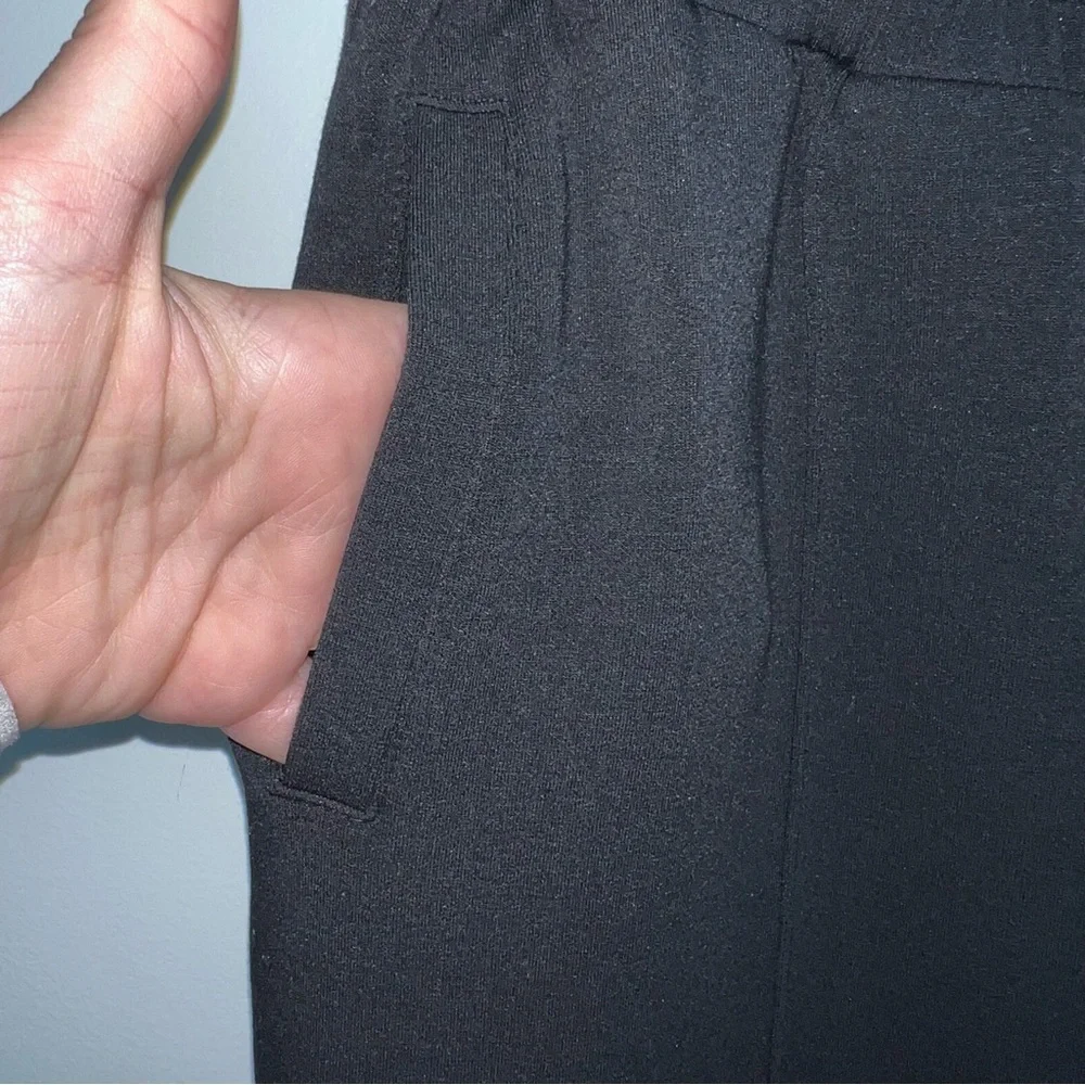 Scotch & Soda Black Jogger Pants Women’s Size Small Tapered Minimalist Comfort